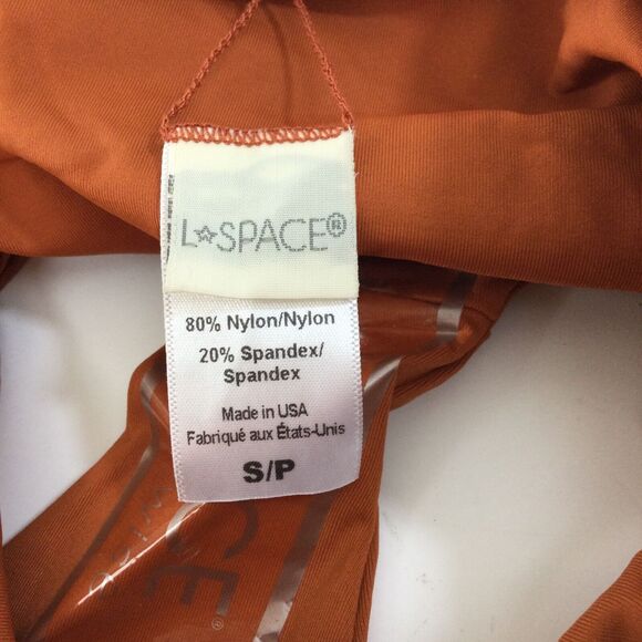 L*Space Womens Rebel Stripe Amber-Bougainvillea-Cream Swim Top Bottom Size XS/S - Picture 7 of 11